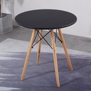 Bàn Cà Phê Eames Đen 4 Chân - BCF5 2