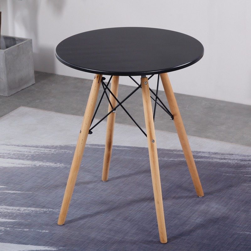 Bàn Cà Phê Eames Đen 4 Chân - BCF5 3