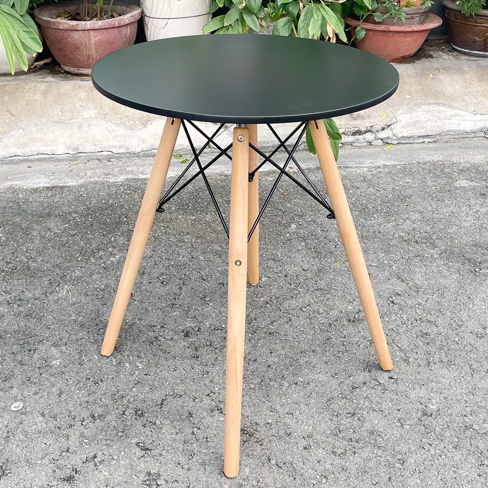 Bàn Cà Phê Eames Đen 4 Chân - BCF5 5