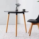 Bàn Cà Phê Eames 3 Chân Màu Đen - BCF6 3