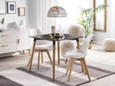 Bàn Cà Phê Eames Màu Đen Vuông - BCF7 1