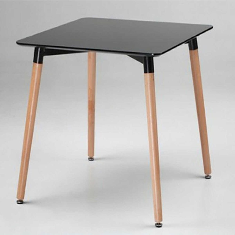 Bàn Cà Phê Eames Màu Đen Vuông - BCF7 3