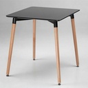 Bàn Cà Phê Eames Màu Đen Vuông - BCF7 3