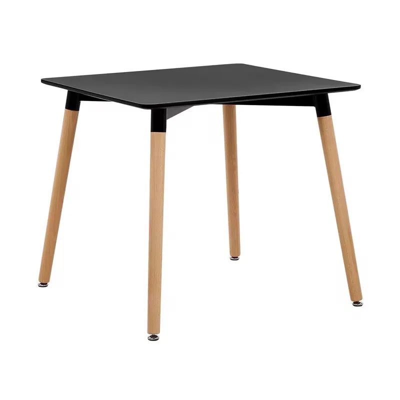 [BÀN] Bàn Cà Phê Eames Màu Đen Vuông - BCF7