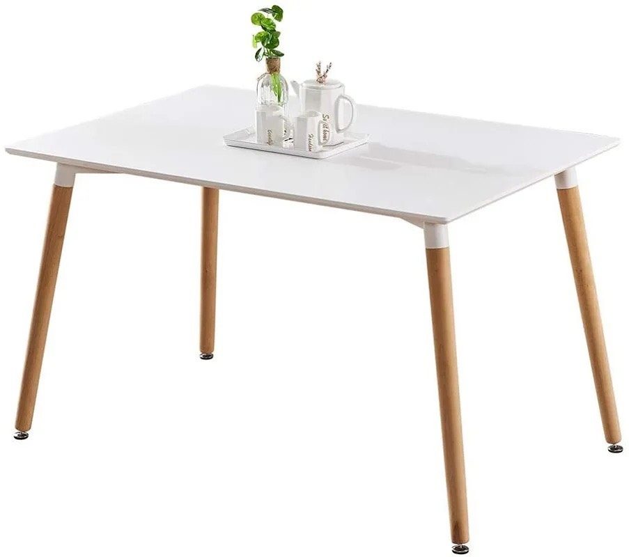 Bàn Cà Phê Chữ Nhật Chân Gỗ - BCF9 2