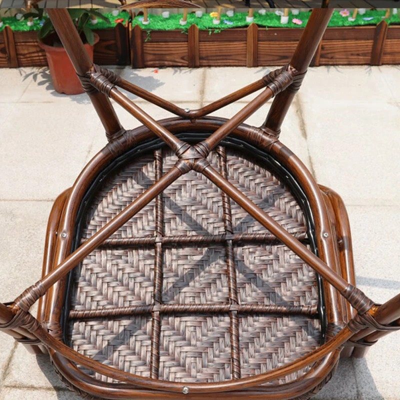 Ghế Sân Vườn Giả Mây Màu Gỗ - SV3 2