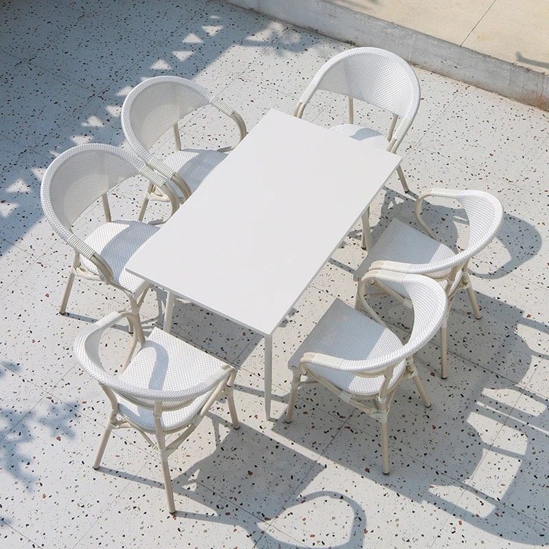 Ghế Sân Vườn Nệm Lưới Khung Nhôm - SV4 1