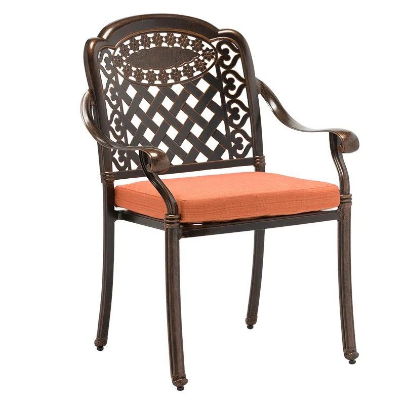 Ghế Sân Vườn Nhôm Đúc Có Tay Vịn - SV8 1