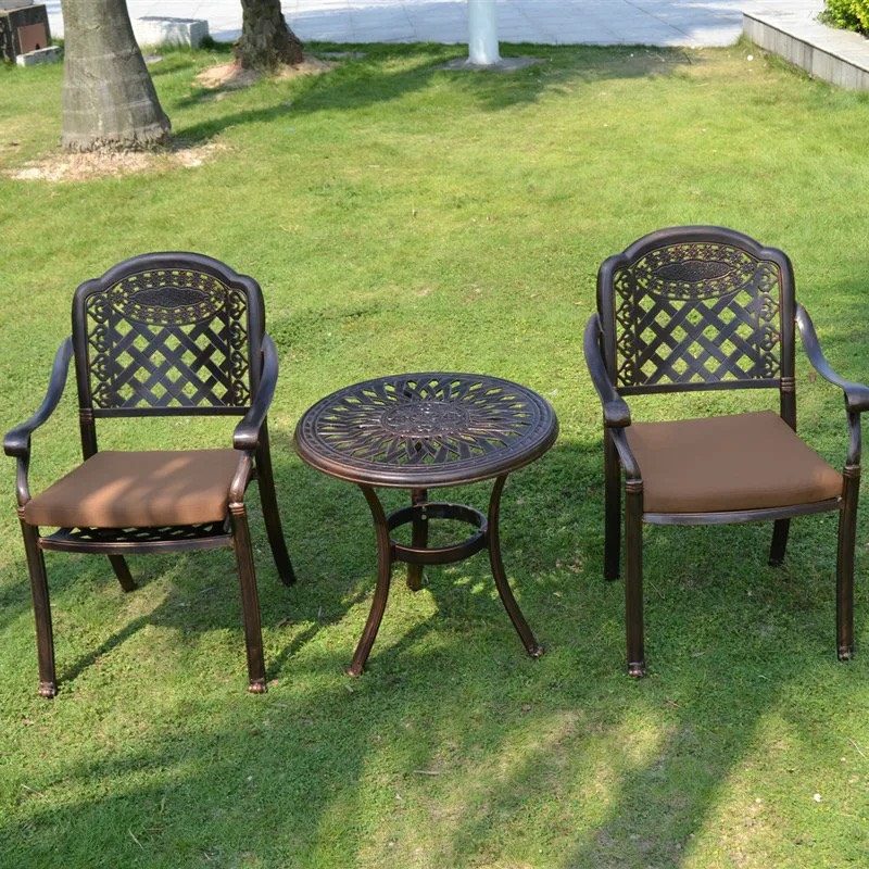 Ghế Sân Vườn Nhôm Đúc Có Tay Vịn - SV8 5