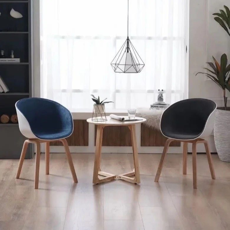 Ghế Cà Phê Tiếp Khách Tựa Lưng Bọc Đệm - CF14 2