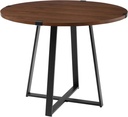 Bàn Cà Phê Tròn Gỗ Chân Sắt - BCF18 2