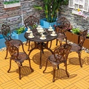 Ghế Sân Vườn Sắt Mỹ Thuật Ngoài Trời - SV11 5