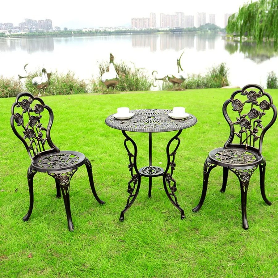 [SV12] Ghế Sân Vườn Sắt Mỹ Thuật Hiện Đại - SV12