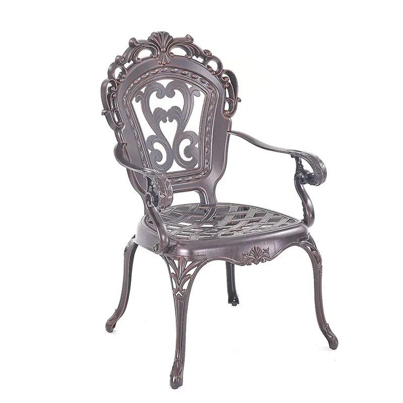 Ghế Sân Vườn Nhôm Đúc Có Tay Tựa Lưng Cao - SV15 1