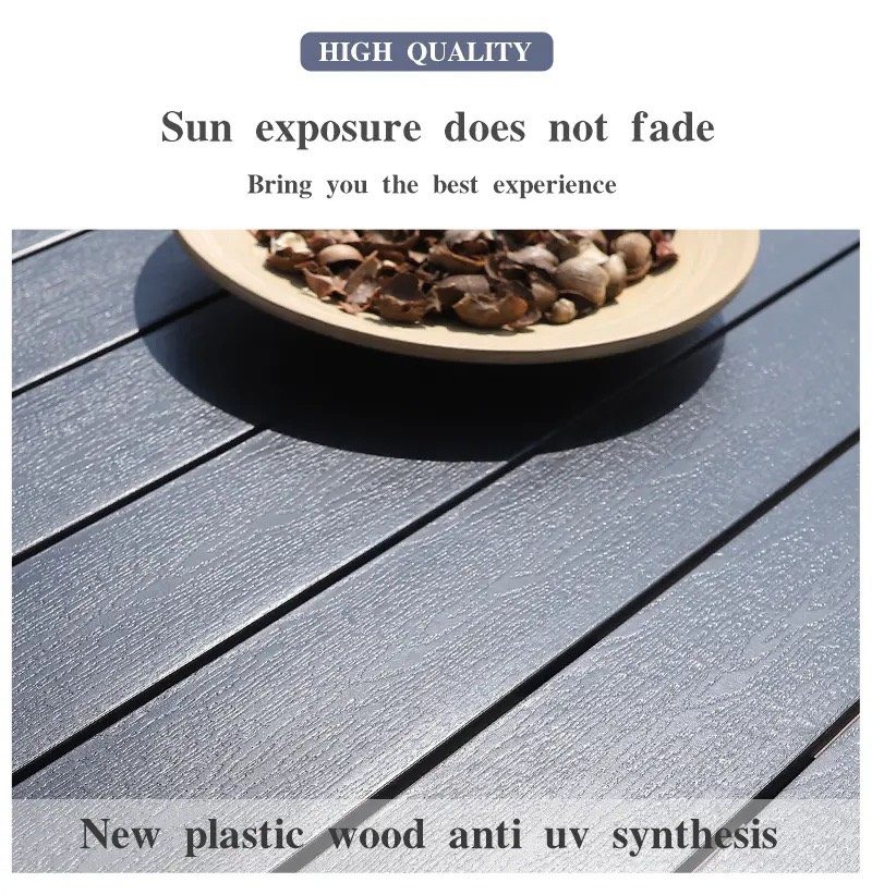 Ghế Sân Vườn Composite Ngoài Trời Chữ Nhật - SV18 4
