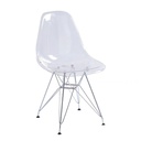Ghế Cà Phê Eames Trong Suốt Chân Sắt - CF28 1