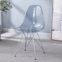 [CF28] Ghế Cà Phê Eames Trong Suốt Chân Sắt - CF28
