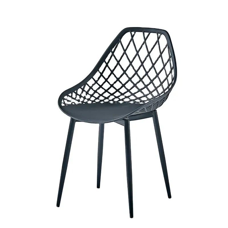 Ghế Cà Phê Emes Lưng Nhựa Lưới Chân Gỗ - CF30 3