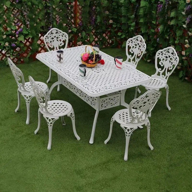 Bàn Sân Vườn Sắt Nghệ Thuật Cao Cấp - SV23 1
