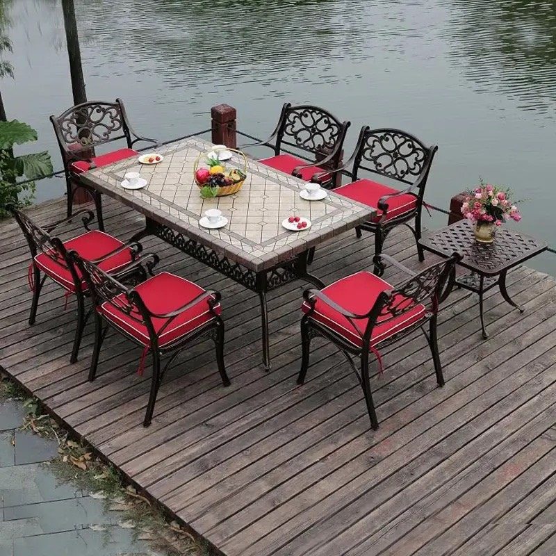 [SV26] Bàn Sân Vườn Nhôm Đúc Sang Trọng - SV26
