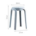 Ghế Cà Phê Đôn Nhựa Đúc Hiện Đại - CF32 2