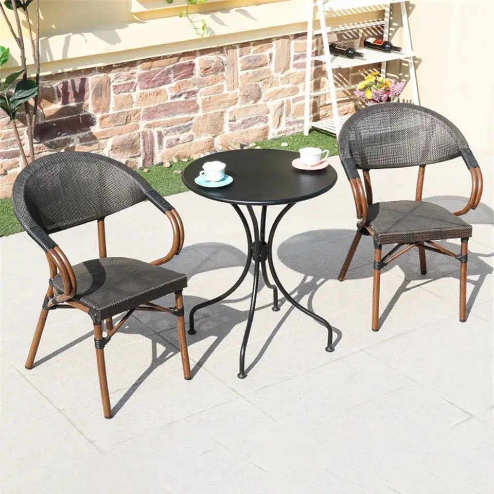 Bàn Sân Vườn Tròn Nhôm Đúc Nhập Khẩu - SV33 3