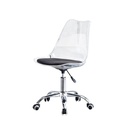 Ghế Cà Phê Trong Suốt Chân Xoay - CF41 1