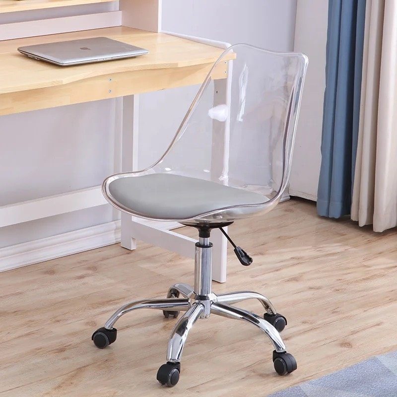 [CF41] Ghế Cà Phê Trong Suốt Chân Xoay - CF41