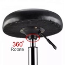Ghế Cà Phê Đôn Da Có Chân Bánh Xe - CF50 3