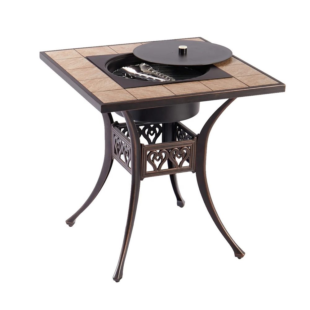 Bàn Sân Vườn Bếp Nướng BBQ - SV49 2