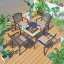 Bộ Bàn Ghế Sân Vườn 4 Người Bếp Nướng - SV50 3