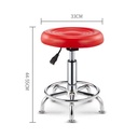 Ghế Cà Phê Đôn Chân Không Bánh Xe - CF51 2