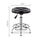 Ghế Cà Phê Đôn Chân Không Bánh Xe - CF51 3