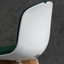 Ghế Cà Phê Eames 4 Múi Chân Gỗ - CF54 1