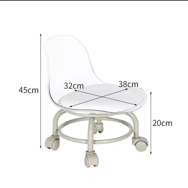 Ghế Cà Phê Đôn Bệt Trong Suốt - CF55 1