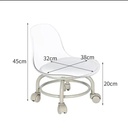 Ghế Cà Phê Đôn Bệt Trong Suốt - CF55 1