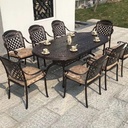Bộ Bàn Ghế Sân Vườn Nhôm Đúc- SV54 3
