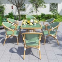 Bộ Bàn Ghế Sân Vườn Giả Mây 6 Ghế - SV55 2