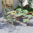 Bộ Bàn Ghế Sân Vườn Giả Mây 6 Ghế - SV55 3