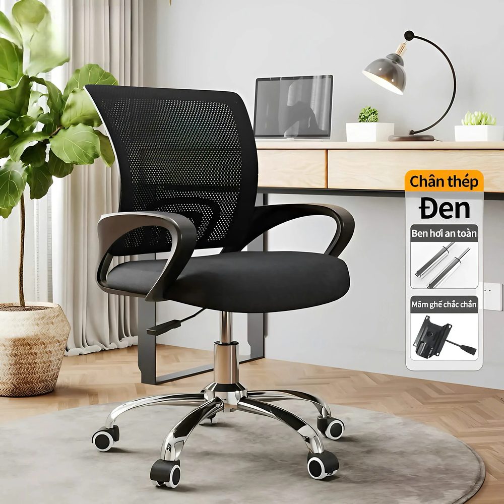 [GXTM02] Ghế Xoay Văn Phòng Lưng Lưới Không Gật Gù - GX1