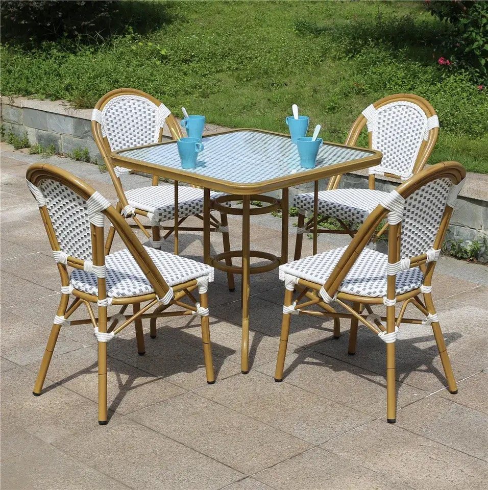 Bộ Bàn Ghế Sân Vườn Giả Mây 4 Người - SV56 3