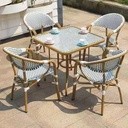 Bộ Bàn Ghế Sân Vườn Giả Mây 4 Người - SV56 4