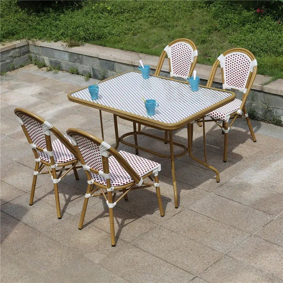 Bộ Bàn Ghế Sân Vườn Giả Mây 4 Người - SV56 5