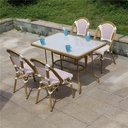 Bộ Bàn Ghế Sân Vườn Giả Mây 4 Người - SV56 5