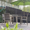 Bộ Bàn Ghế Sân Vườn Outdoor 4 Ghế Có Tay - SV59 1