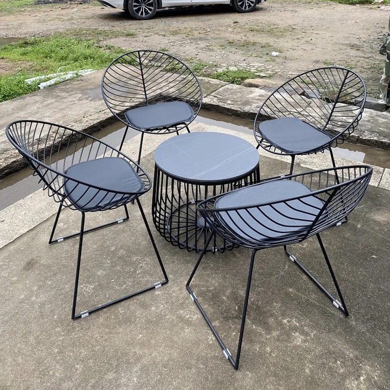 Ghế Cà Phê Sắt Nghệ Thuật Chống Gỉ - CF62 5