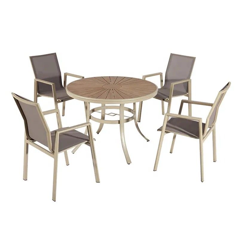 Bàn Sân Vườn Tròn Cafe Ngoài Trời 1m - SV61 2