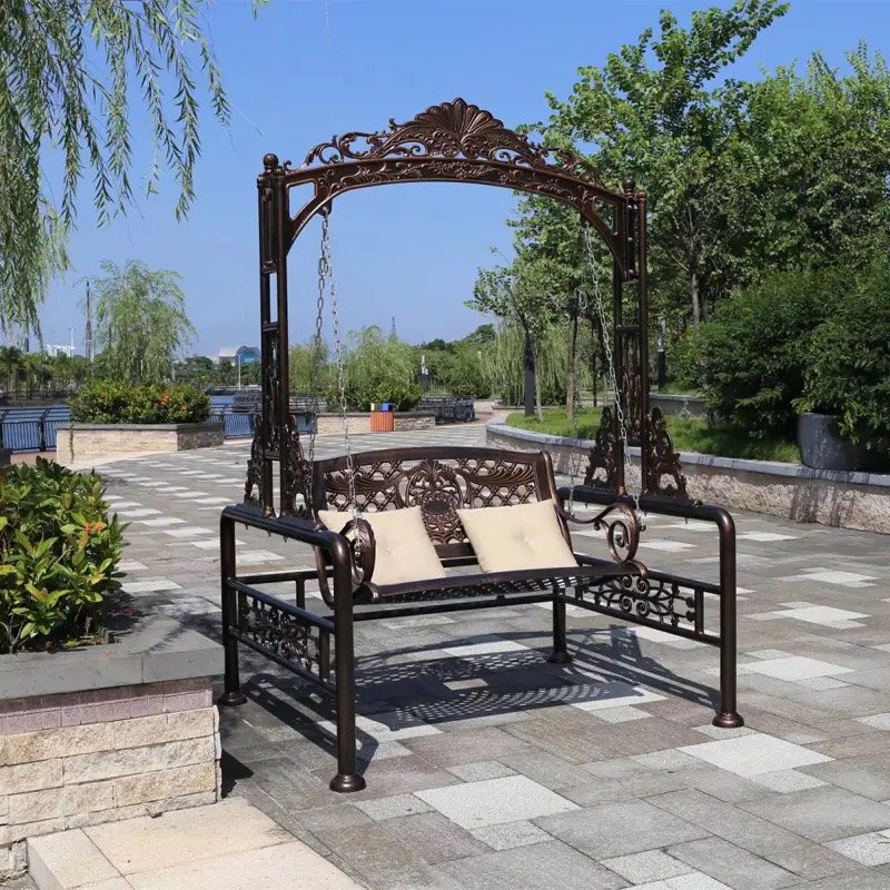 Xích Đu Sân Vườn Nhôm Đúc Nhập Khẩu - SV63 2