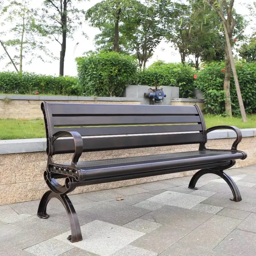 Ghế Băng Công Viên Nhôm Đúc Chống Gỉ - SV64 4