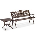 Ghế Băng Sân Vườn Hợp Kim Nhôm - SV66 1